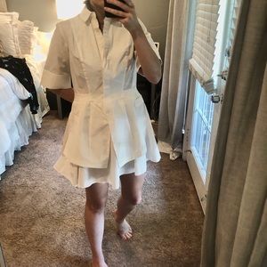 Derek Lam Crosby white dress